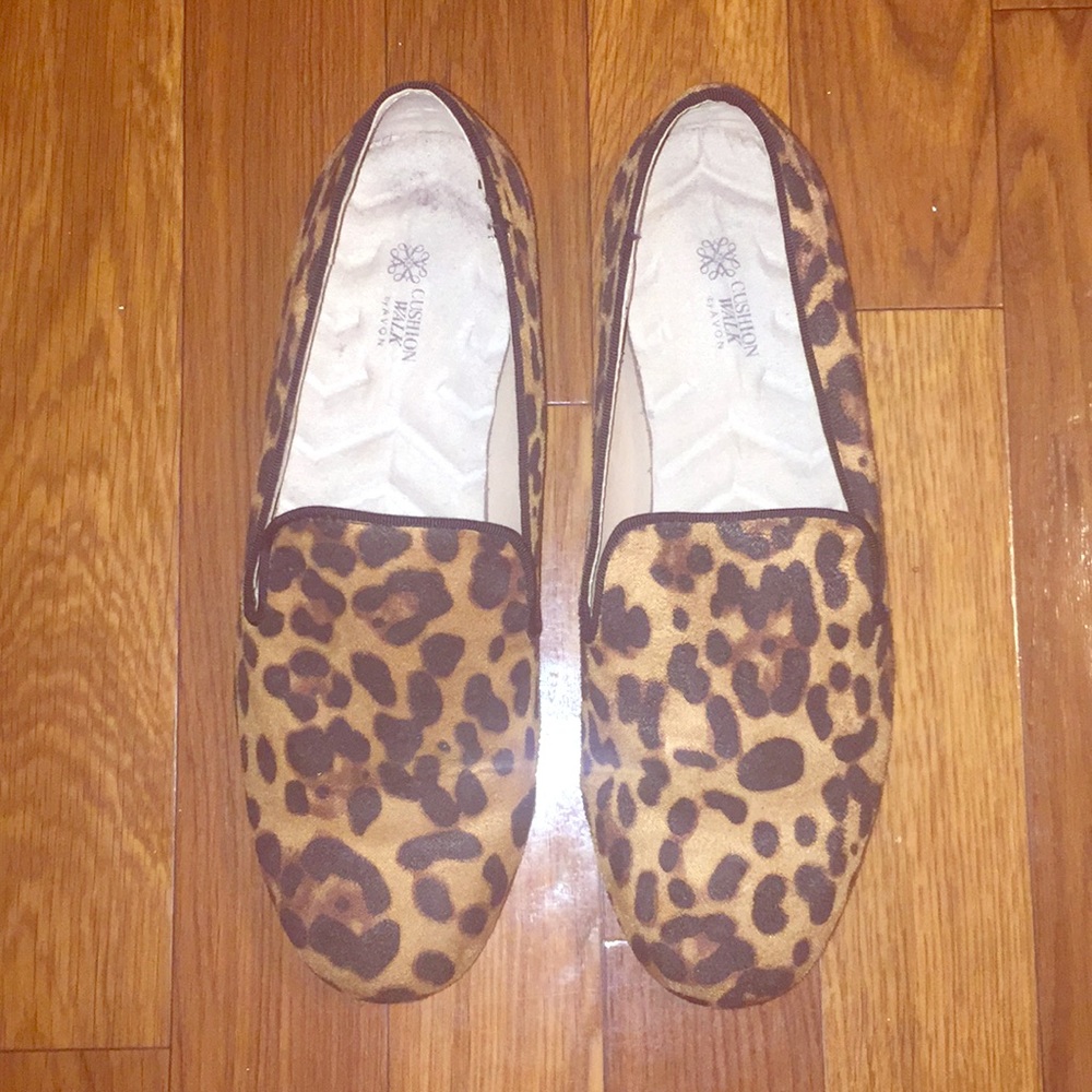 Cheetah loafers